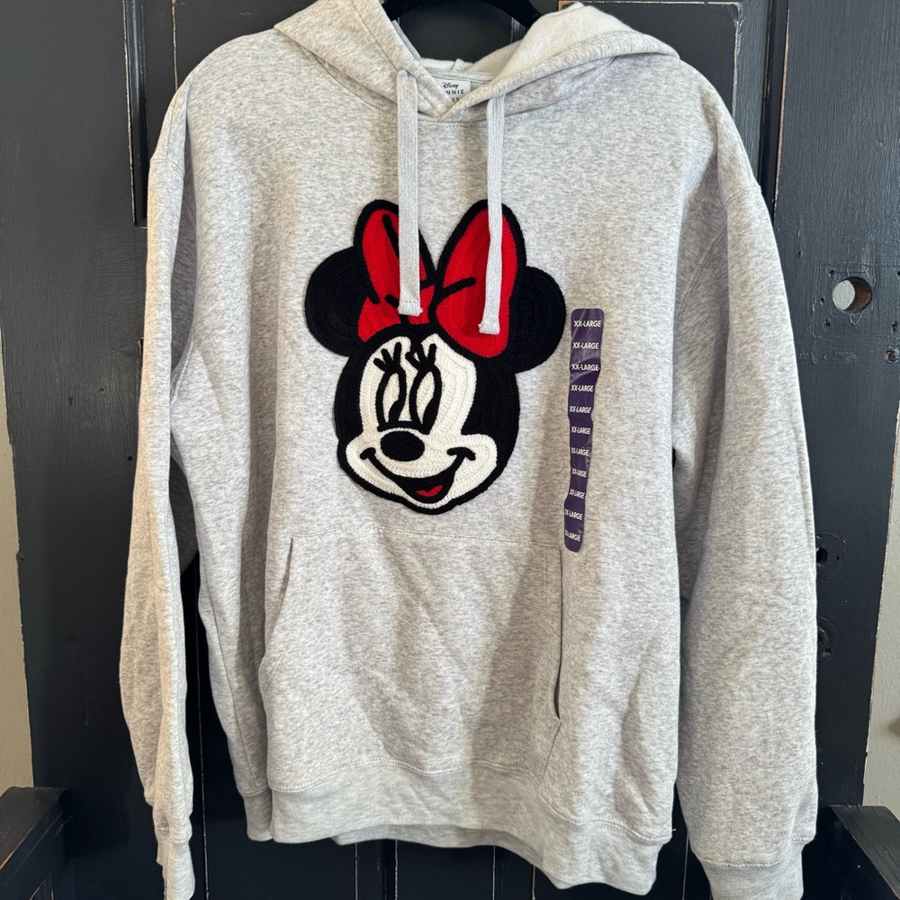 NWT Disney Minnie Mouse hooded sweatshirt